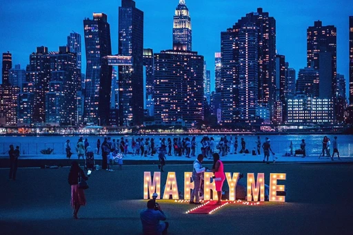 A Magical Marriage Proposal in New York City 🌆💍