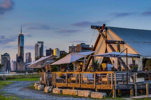 Exciting Glamping Experience on Governors Island! 🏕️✨