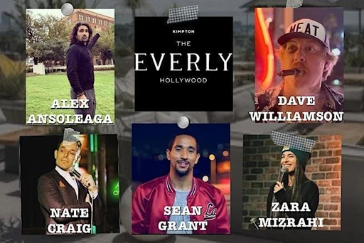 Get Ready to Laugh at the Comedy Courtyard at The Everly Hollywood!