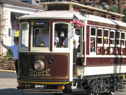 Explore Downtown McKinney on the Free Trolley! 🚋🌟