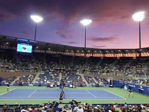 Where To Watch U.S. Open Tennis Matches In NYC
Hudson Yardsâ Public Square and Garden offer a fully immersive experience for the U.S. Open. Catch free screenings on a 30-foot flat screen overlooking the Hudson River, try your hand at pickleball, and snack on sweets from LaudreĂŠ, scoops of ice cream from Van Leeuwen, or tacos from Verano, to name a few options. Seating is open to the public on a first-come, first-serve basis.
Visit the Hudson Yards website for a complete screening schedule, which runs from August 26 to September 7.