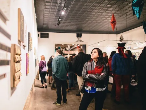 Kettle Art Gallery
Many a Dallas resident has bought their first work of art at Kettle Art Gallery. One of the only artistic holdouts in Deep Ellum, Frank Campagna and Paula Harris are not just neighborhood staples, they are Dallas legends.
In the 80’s, Campagna was a young artist creating murals throughout the neighborhood and now he stocks his gallery with art that toes the line between intellectually serious and totally rad (Who says you can’t be both?) Don’t miss the gallery’s annual fundraiser “For the Love of Kettle,” at which you can scoop a 9’x12’ piece by the likes of Richard Ross, Corey Godfrey, or Justin Clumpner for just $50.