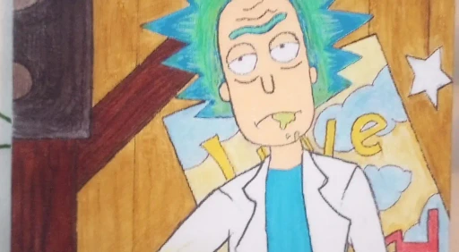 Rick and Morty art