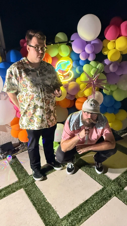 Last night’s party was so good! I’m still recovering. 😅