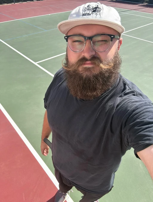 Warning: this beard is soft, but these hands are not.