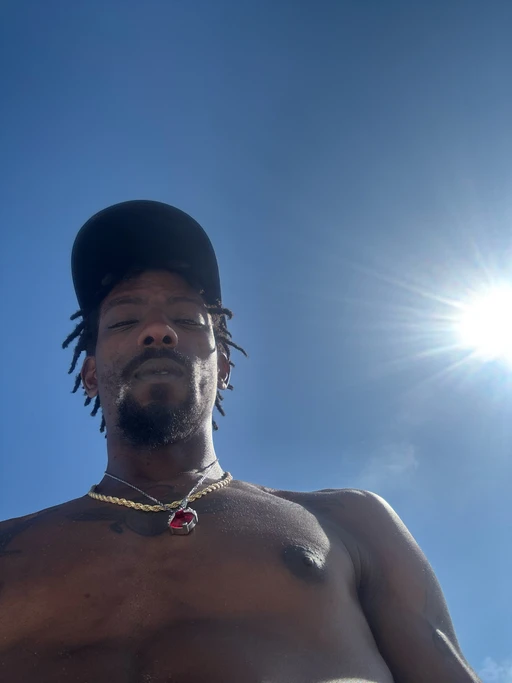 At the beach wit it