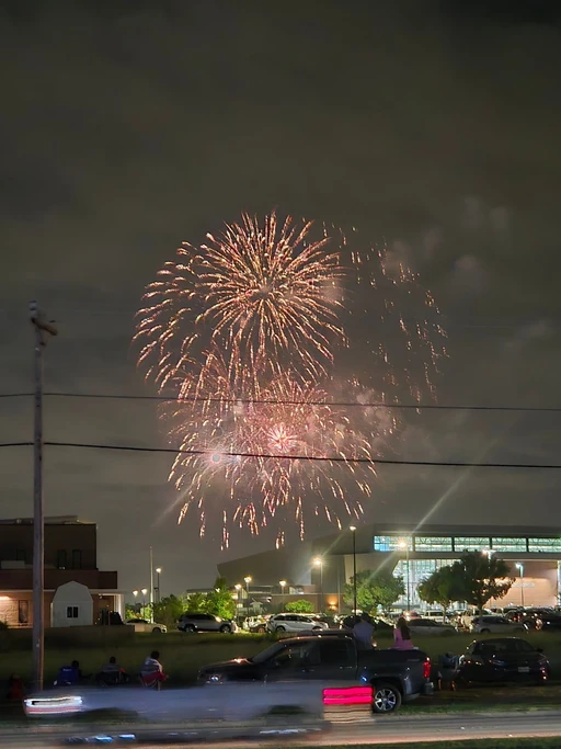 another night of fireworks