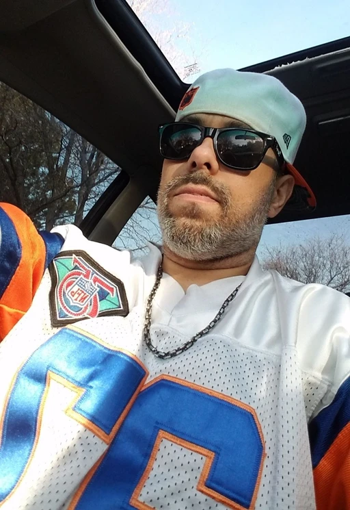 game day let's go broncos! off to tailgate
