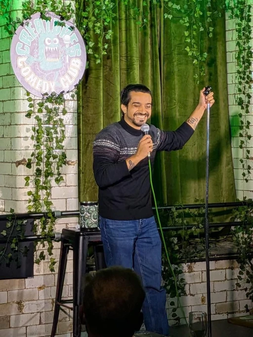 Just having fun, making people laugh.