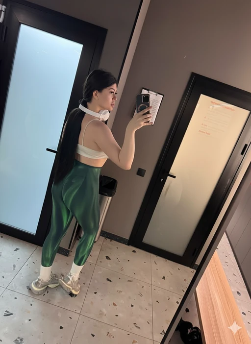 I really love the gym, and what exercises do you usually do?
