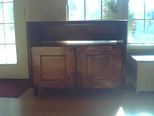 made with a skill saw in a milk crate