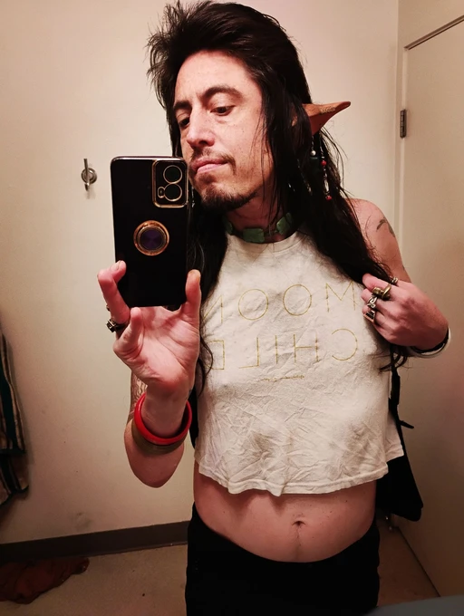 🌝 moon child high elf wizard GL∆M∆NC€R