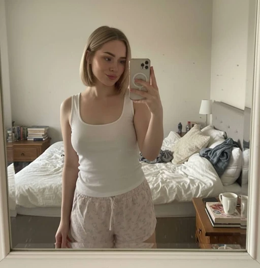 My mirror knows all my secrets… wanna try guessing one? 🫦