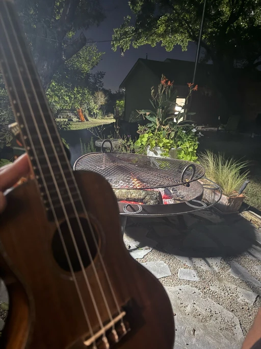 A little practice on this beautiful evening.