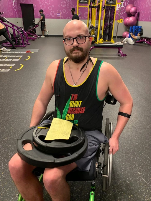 Before I shaved but Iβm in my happy place:)