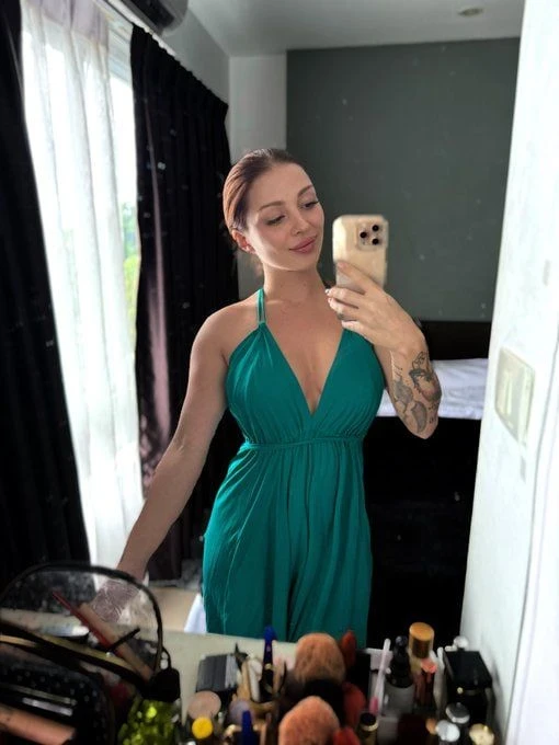 I feel exactly as light as this dress looks.