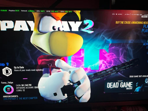 I NEED PAYDAY 2 TEAMMATES