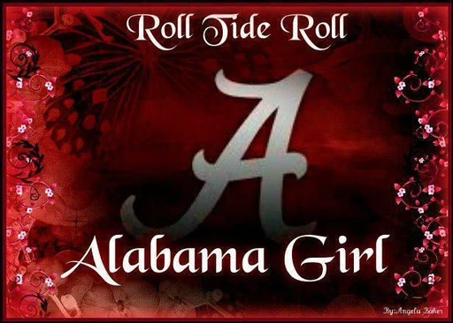 Crimson tide girl